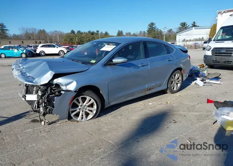2015 Chrysler 200 Limited z USA, uszkodzony, nr VIN 1C3CCCAB6FN719405
